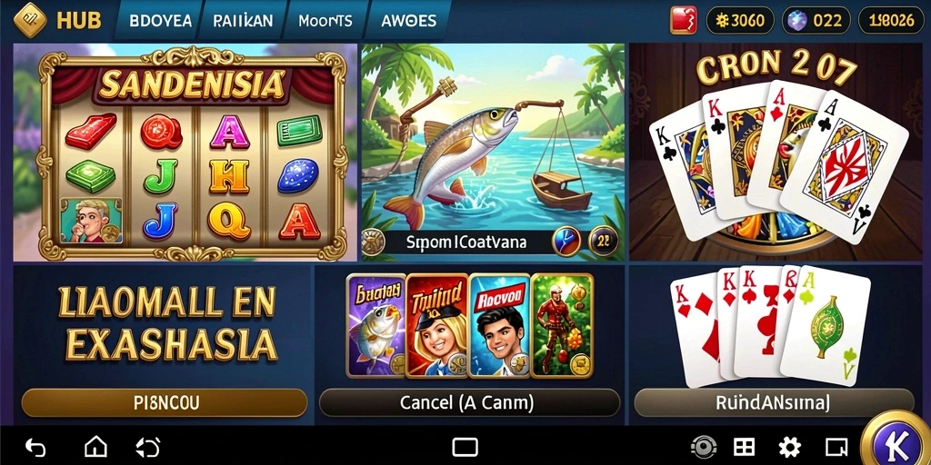 Grafik dan suara realistis dalam setiap permainan.