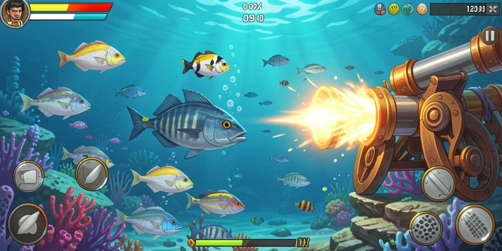 Screenshot memperlihatkan grafis yang menakjubkan dalam game.