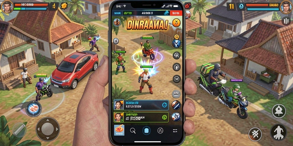 Tantangan seru di setiap level yang dimainkan.