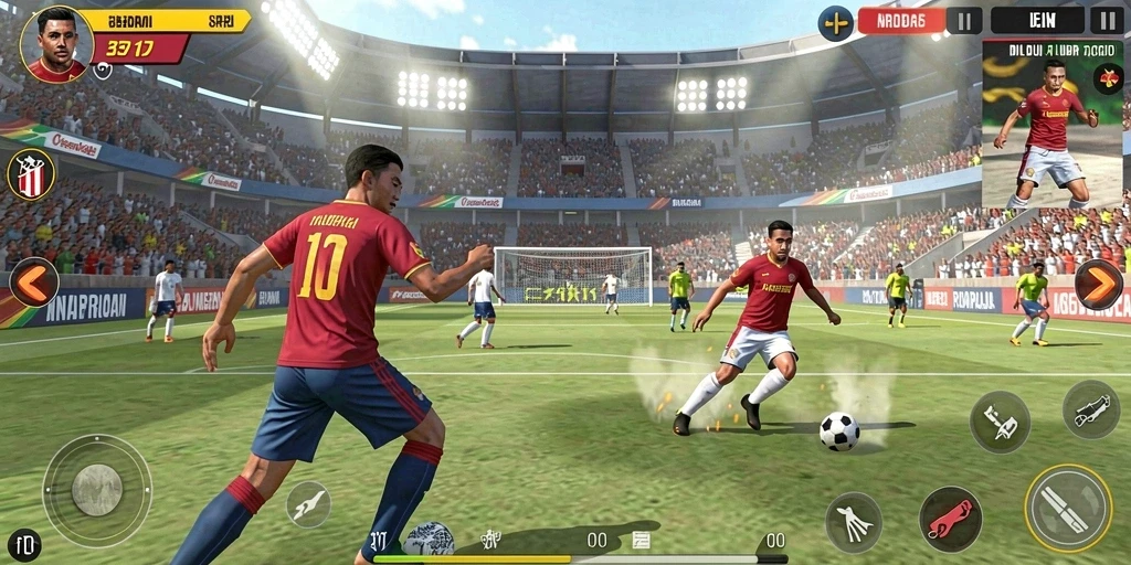 Ilustrasi petualangan seru di dalam game SUPERLIGATOTO.