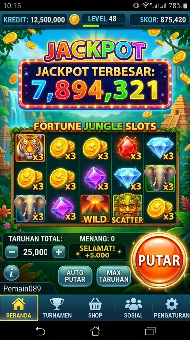 j200m — menu pengaturan